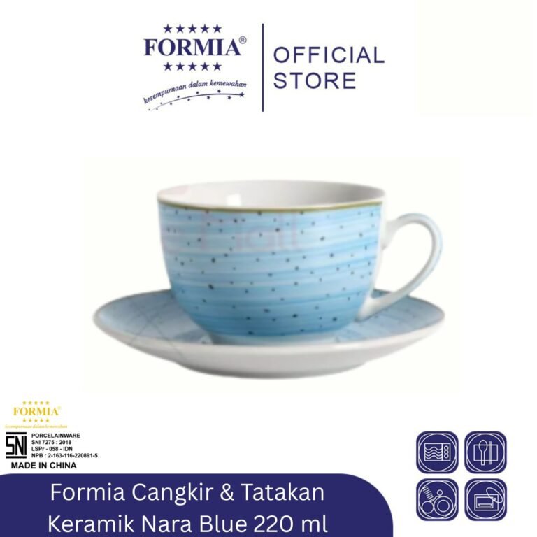 Formia Cangkir & Tatakan Keramik series 200 ml