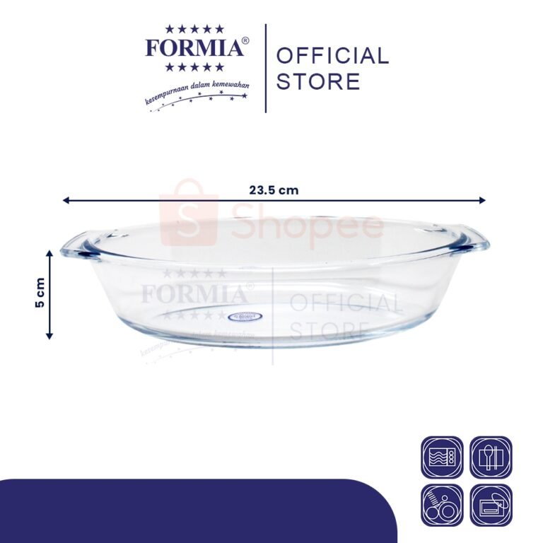 Formia Loyang Kaca Bake & Serve Oval Dish 700 ml