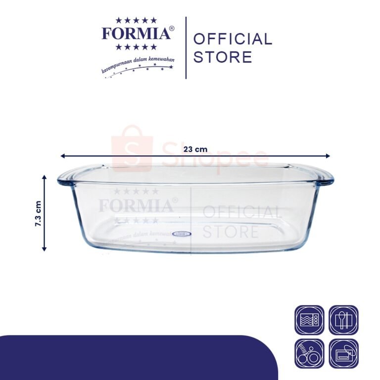 Formia Loyang Kaca Bake & Serve Persegi Panjang Loaf Dish 1
