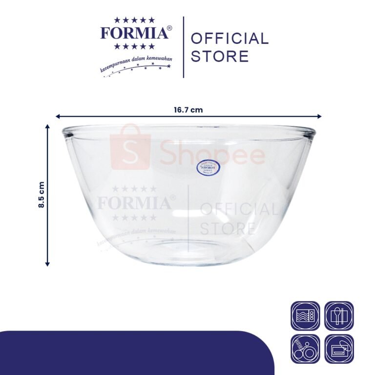 Formia Mangkuk Kaca Bake & Serve 1