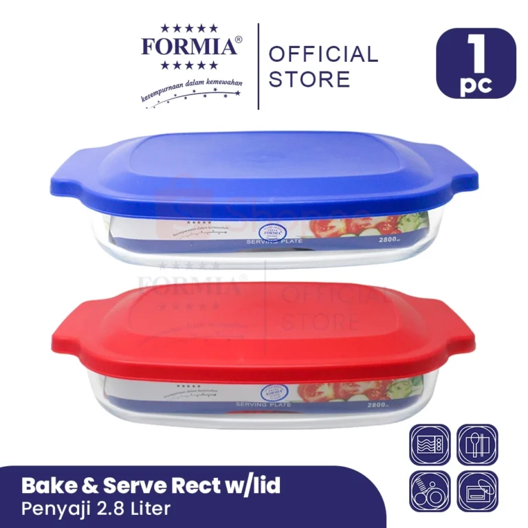Formia Penyaji Makanan Bake & Serve Persegi 2