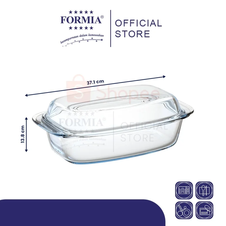 Formia Penyaji Makanan Bake & Serve Rect Casserole 6