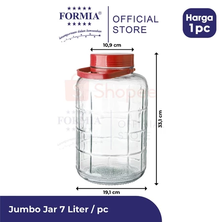 Formia Toples Jumbo Jar 3 liter