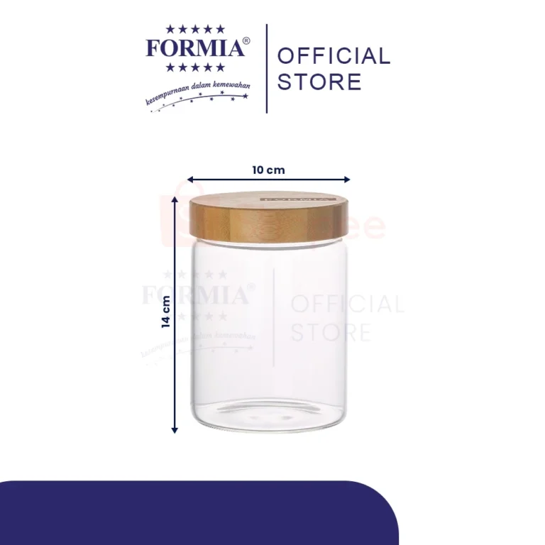 Formia Toples Nature Candy Jar Round Screw 1