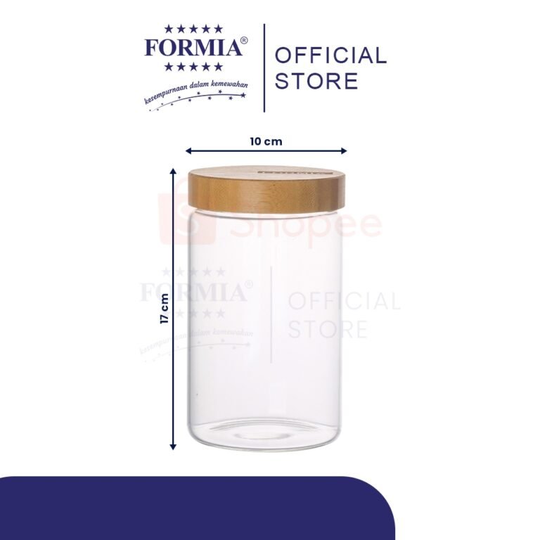 Formia Toples Nature Candy Jar Round Screw 1