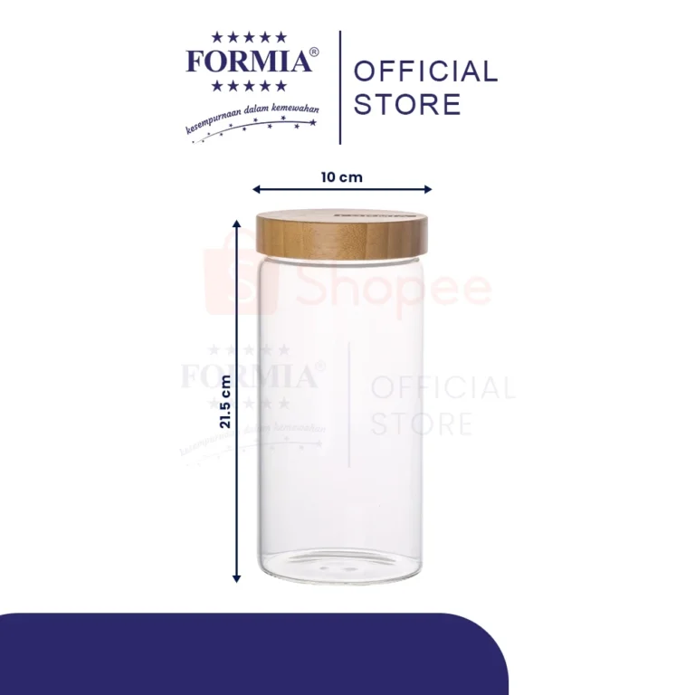 Formia Toples Nature Candy Jar Round Screw 2