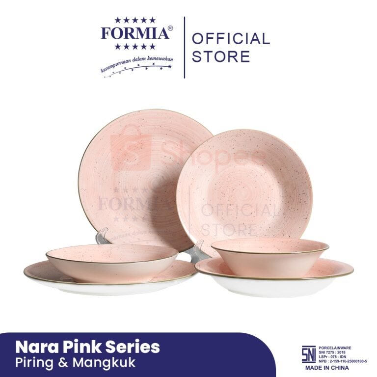 Nara pink soup plate 9.25 