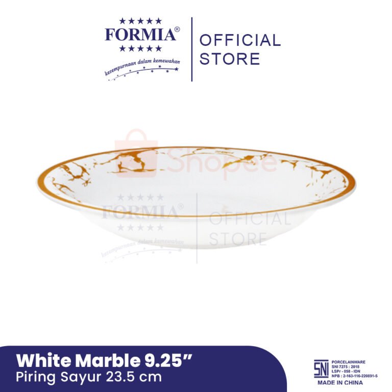 Shopee FR3101925 - Formia Soup Plate 925 Inci White Marble-03