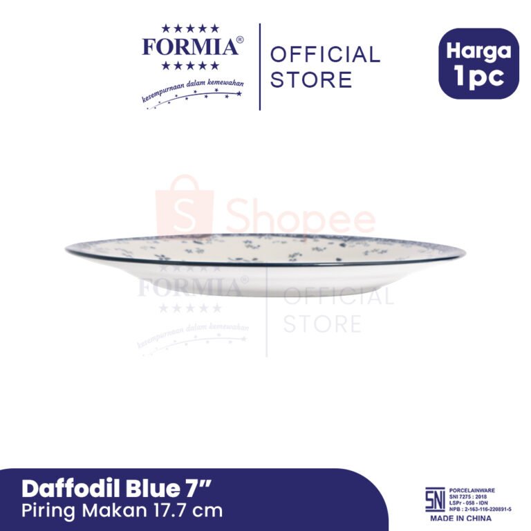 Shopee - FR3171070DB - Formia Daffodil Blue Dinner Plate 7 inci-01