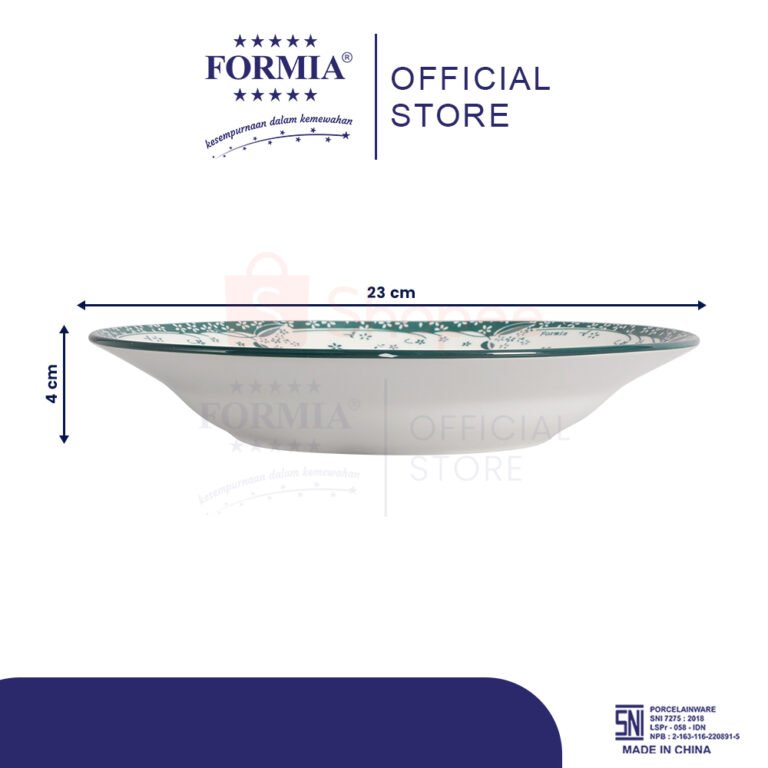 Shopee - FR3291090 - Formia Soup Plate 9 Inci Daffodil Green-01