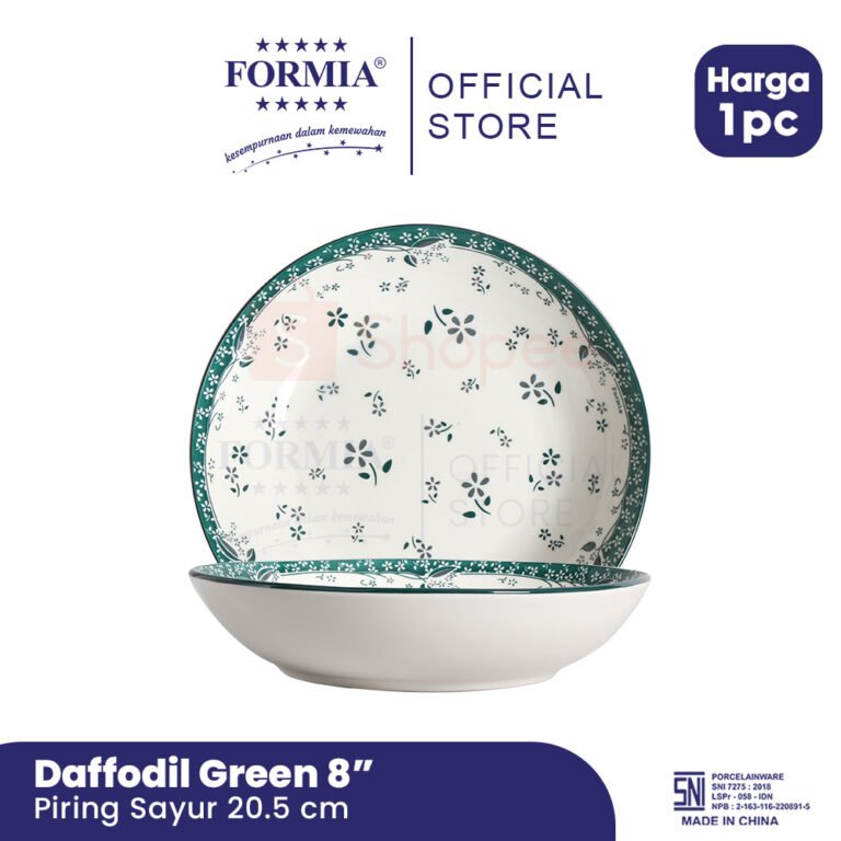 Shopee - FR32921080 - Formia Soup Plate 8 Inci Daffodil Green-01
