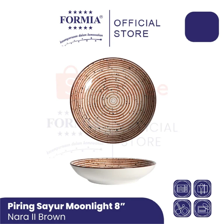 nara II Brown dinner 8-cover