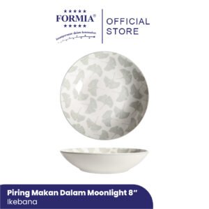 Ikebana Piring Makan Dalam Moonlight 8”