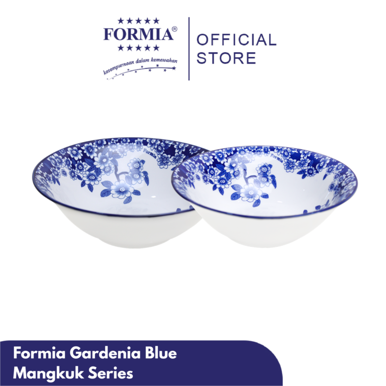 FORMIA GARDENIA BLUE MANGKUK SERIES